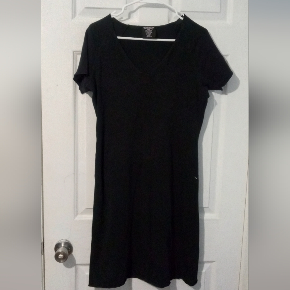 Polo by Ralph Lauren Black Short Sleeve V-Neck Chemise